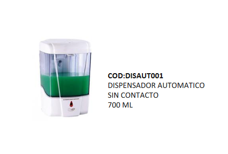 Dispensador Automático Sin Contacto