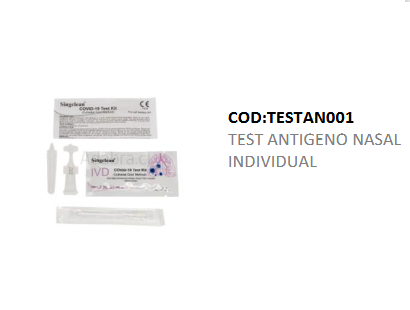 Test de Antígeno Nasal Individual