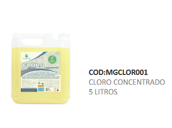 Cloro Concentrado 5 Litros