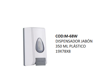 Dispensador Jabón Plástico