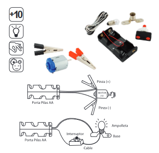 Circuito Eléctrico (8 piezas)    A702002