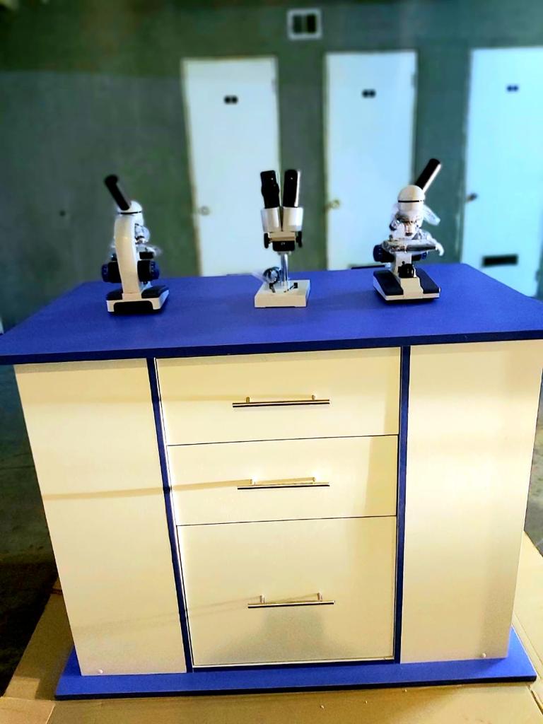 Mueble laboratorio de ciencias