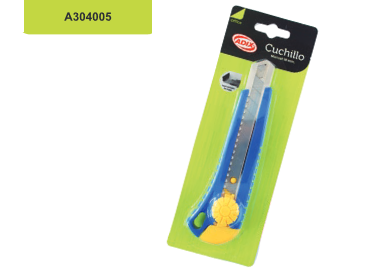 Cuchillo con Seguro Manual    A304005