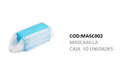 Mascarilla Caja 50 Unidades