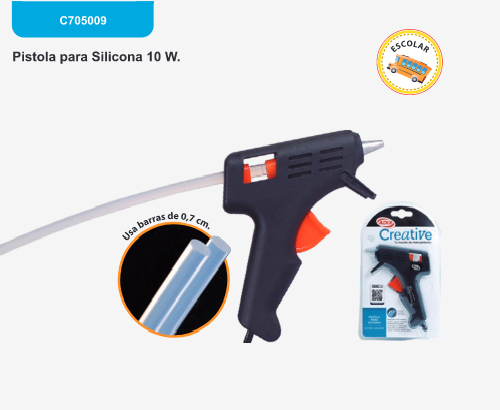 Pistola Para Silicona 10 W.     C705009