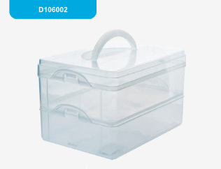 Caja plástica desmontable     D106002