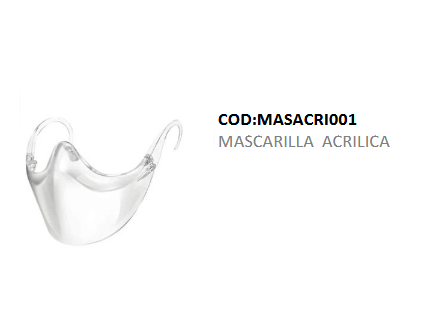 Mascarilla Acrílica