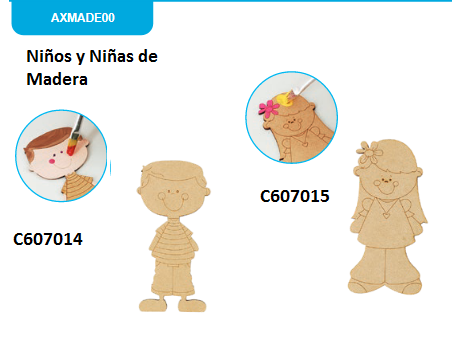 Niños y Niñas de Madera     AXMADE00