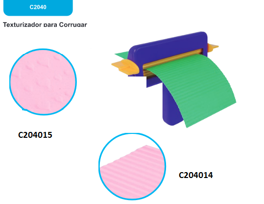 Texturizador para Corrugar   C2004015 - C204014