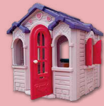 Casita de Muñecas Corazones