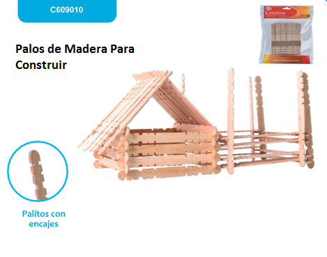 Palos Madera para construir    C609010