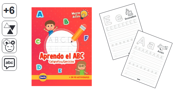 Libro Caligrafía ABC    D450005