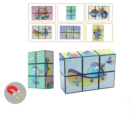 Puzzle Magnético    D503012