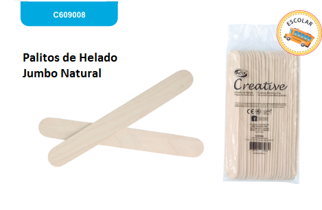 Palitos Jumbo Natural    C609008