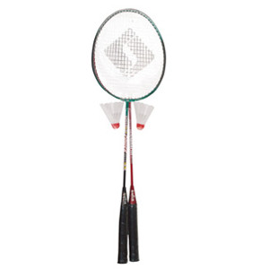 Set Badminton 2 Raquetas y 2 plumillas