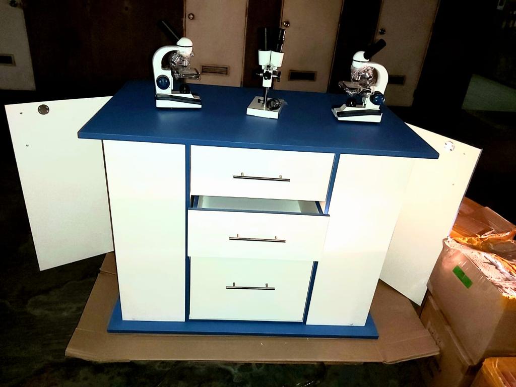 Mueble laboratorio de ciencias